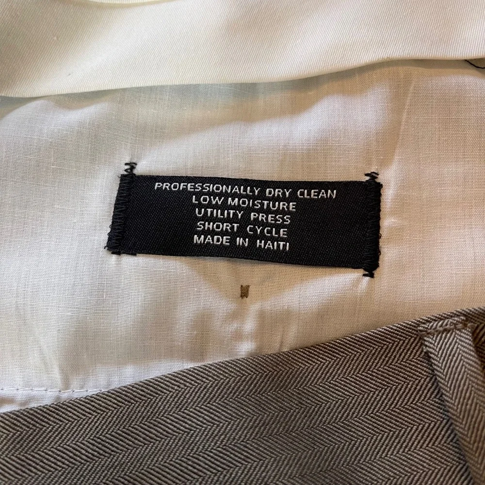 Jos. A. Bank‎ Executive Collection Brown Herringbone Wool Dress Pants 38W 29L